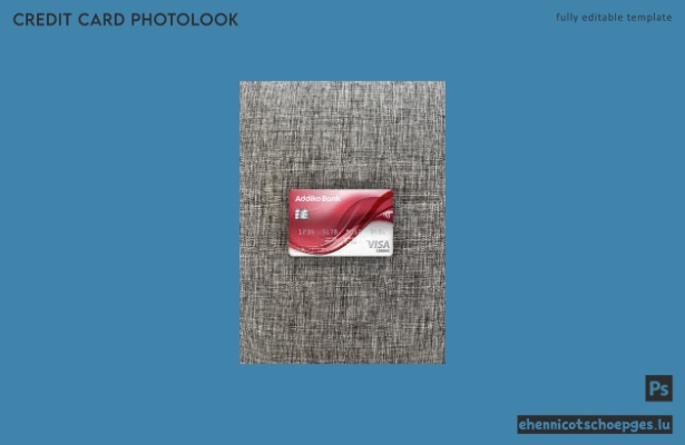 Montenegro Addiko Bank Visa Classic Karte Fotoansicht Beispielvorschau